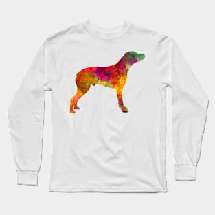 Bourbonnais Pointer in watercolor Long Sleeve T-Shirt